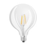 Ledvance Classic LED E27 Globe Fadenlampe Klar 7W 806lm - 827 Extra Warmweiß | Ersatz für 60W