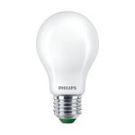 Philips Master Ultra Efficient LED E27 Birne Matt 4W 840lm - 827 Extra Warmweiß | Dimmbar - Ersatz Für 60W