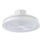 Eglo Ventilator Vallonia 1 ABS Weiß 31.7W 3200lm - 827-865 Abstimmbares Weiß + RGB | Dimmbar