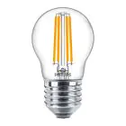 Philips Corepro LED Lustre E27 Kugel Fadenlampe Klar 6.5W 806lm - 827 Extra Warmweiß | Ersatz für 60W
