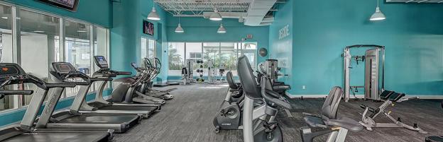 Fitnessstudio Beleuchtung